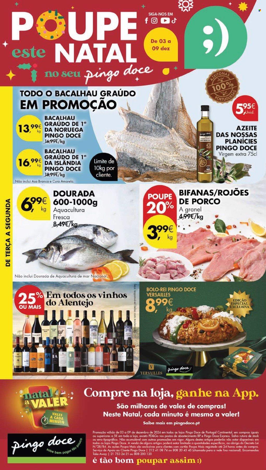 Folheto Pingo Doce - 3.12.2024 - 9.12.2024. Página 1
