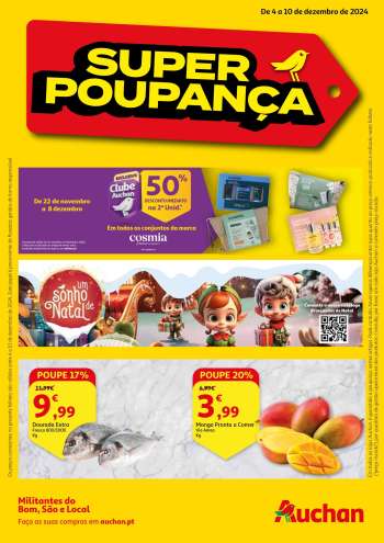 Folheto Auchan - 4.12.2024 - 10.12.2024.