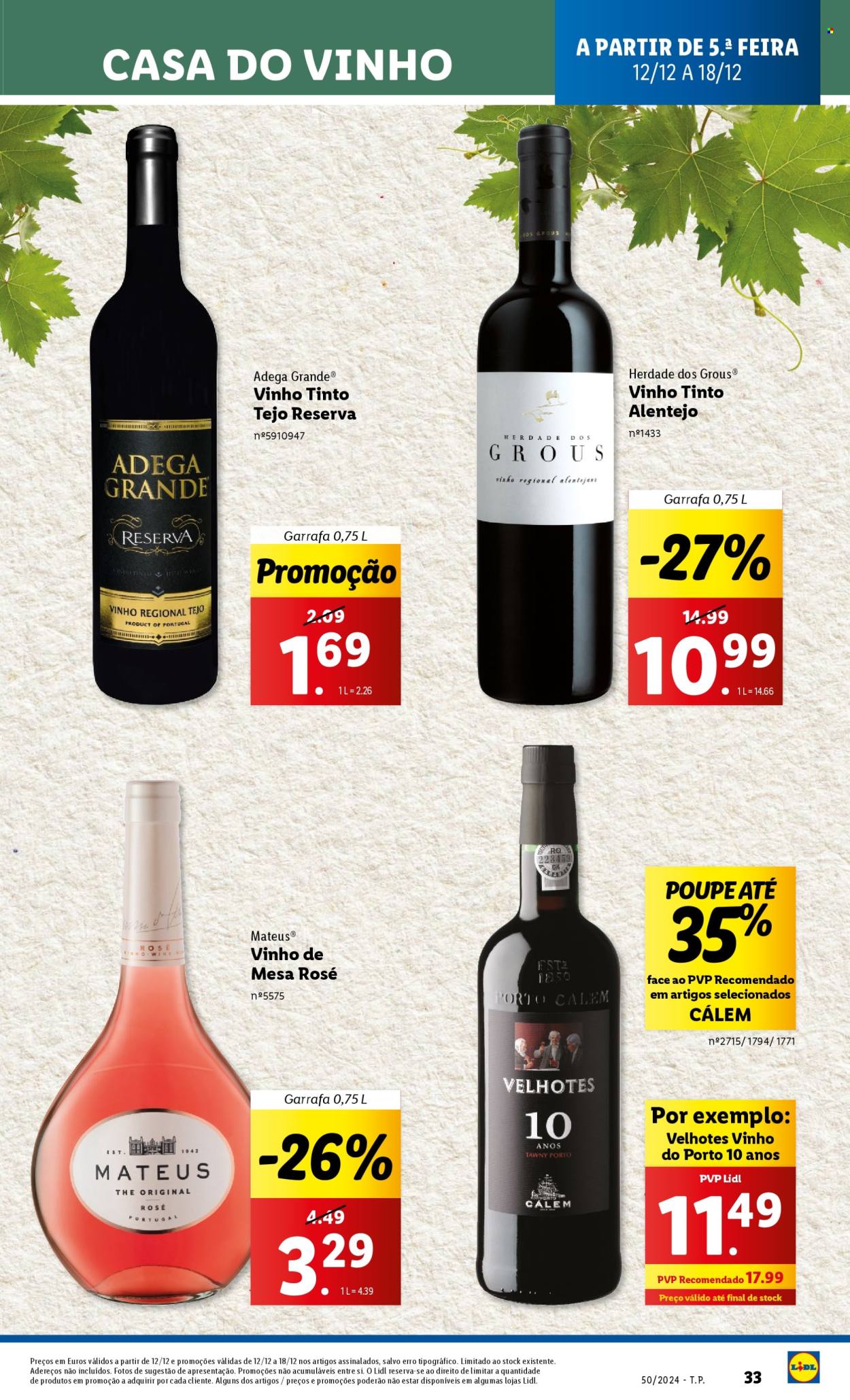 Folheto Lidl - 12.12.2024 - 18.12.2024. Página 33