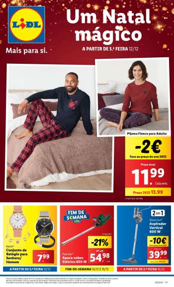 Folheto Lidl - 12.12.2024 - 18.12.2024.