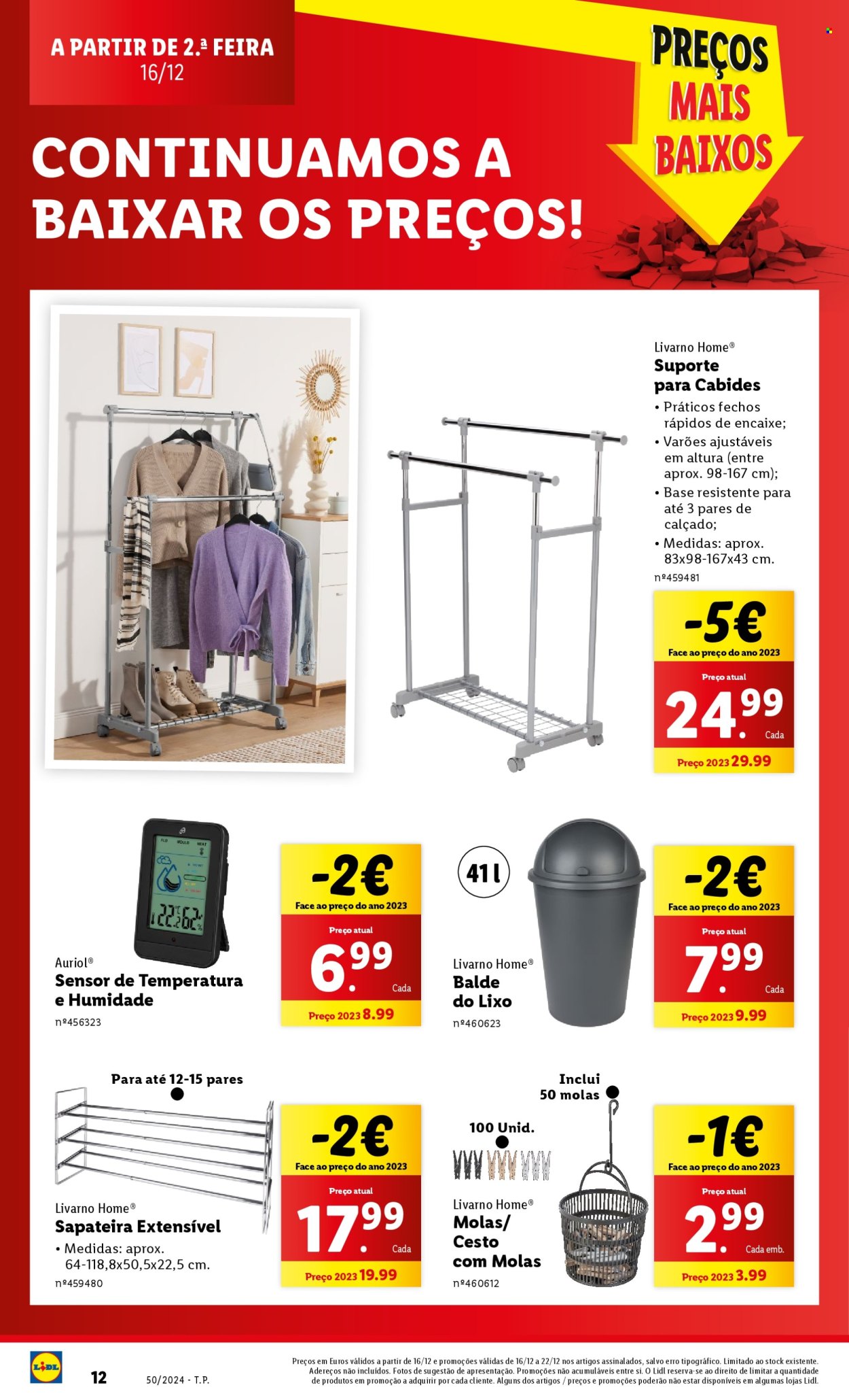 Folheto Lidl - 12.12.2024 - 18.12.2024. Página 12