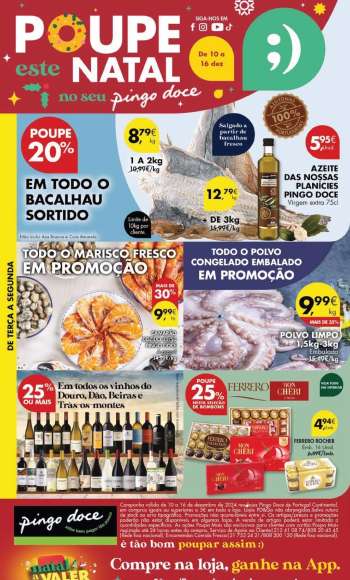 Folheto Pingo Doce - 10.12.2024 - 16.12.2024.