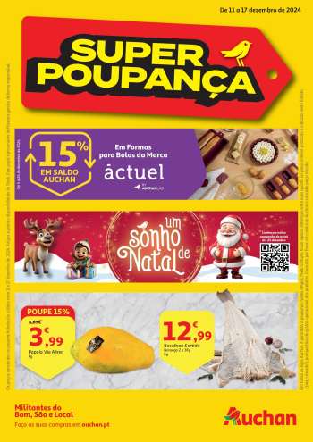 Folheto Auchan - 11.12.2024 - 17.12.2024.