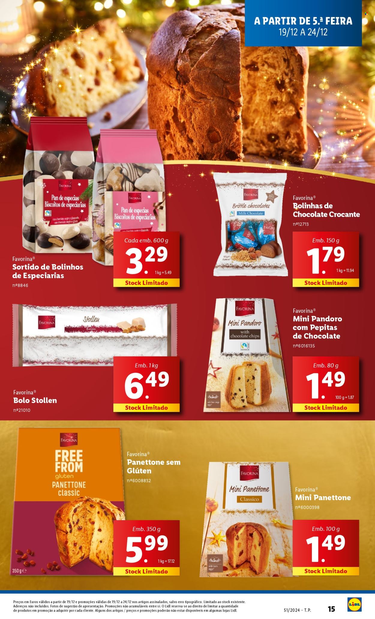 Folheto Lidl - 19.12.2024 - 24.12.2024. Página 15
