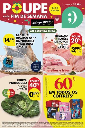 Folheto Pingo Doce - 20.12.2024 - 26.12.2024.