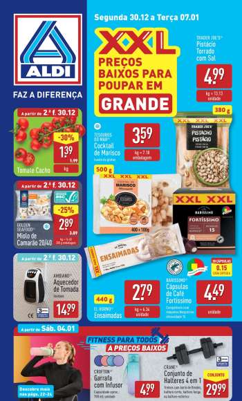 Folheto Aldi - 30.12.2024 - 7.1.2025.