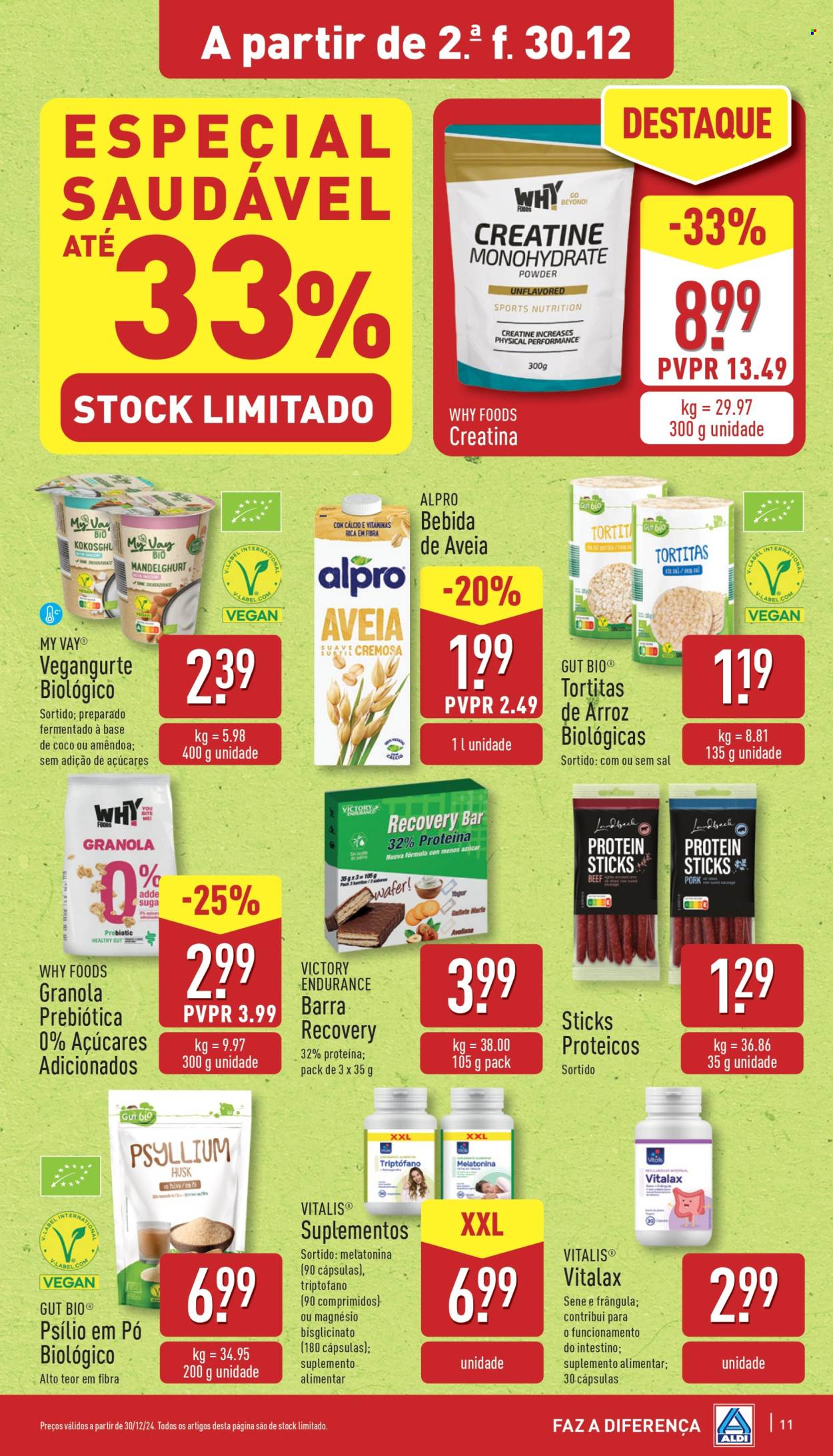 Folheto Aldi - 30.12.2024 - 7.1.2025. Página 11