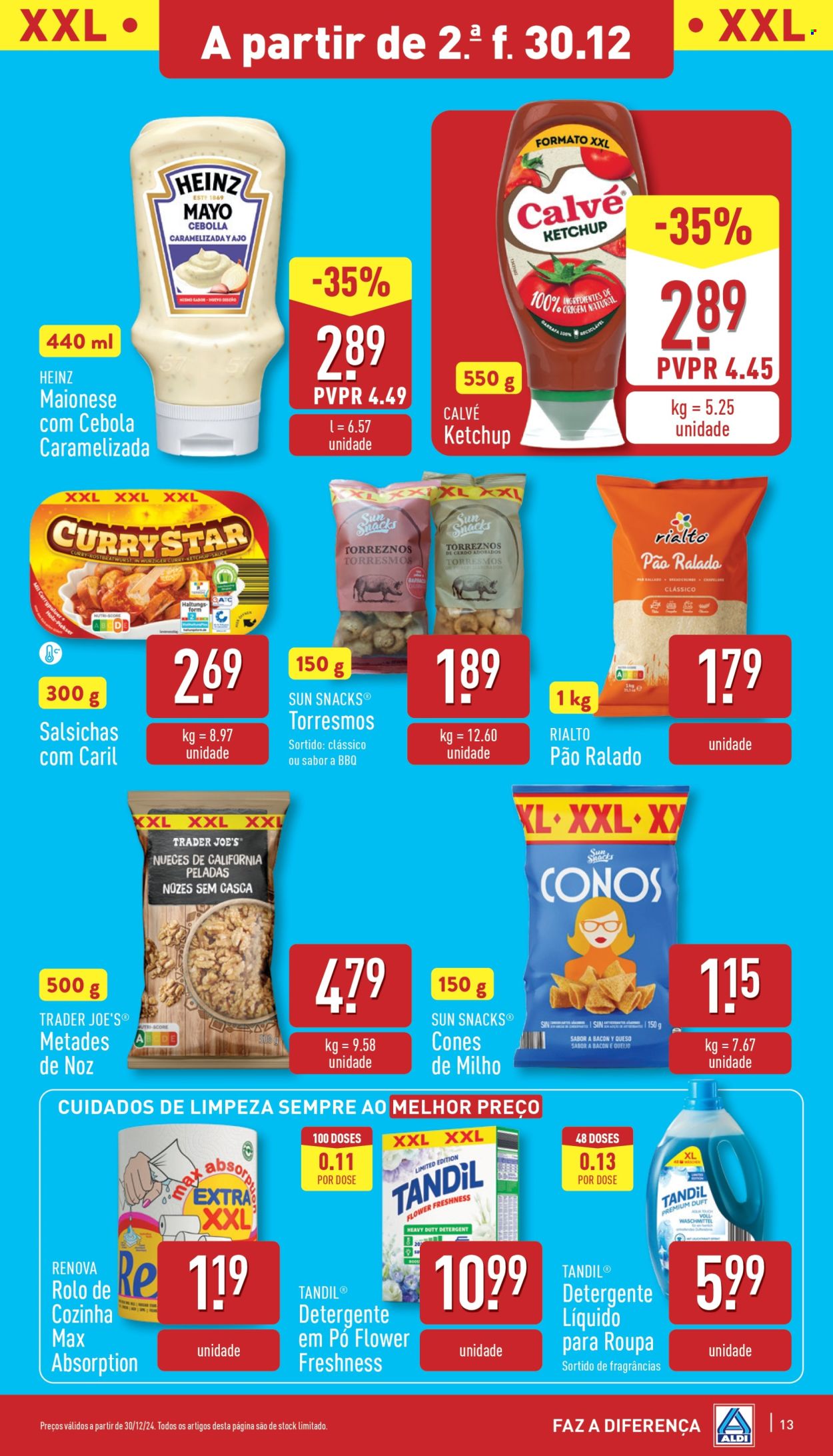 Folheto Aldi - 30.12.2024 - 7.1.2025. Página 13