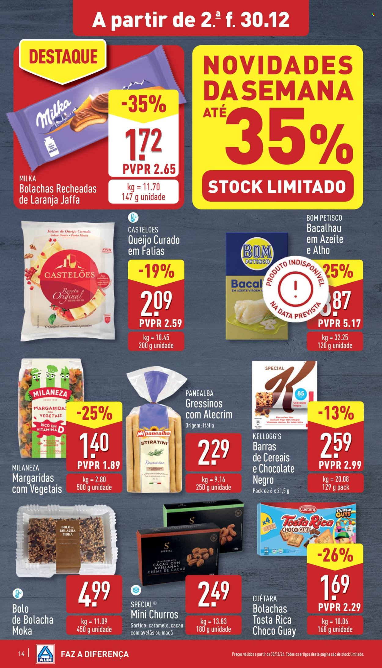 Folheto Aldi - 30.12.2024 - 7.1.2025. Página 14