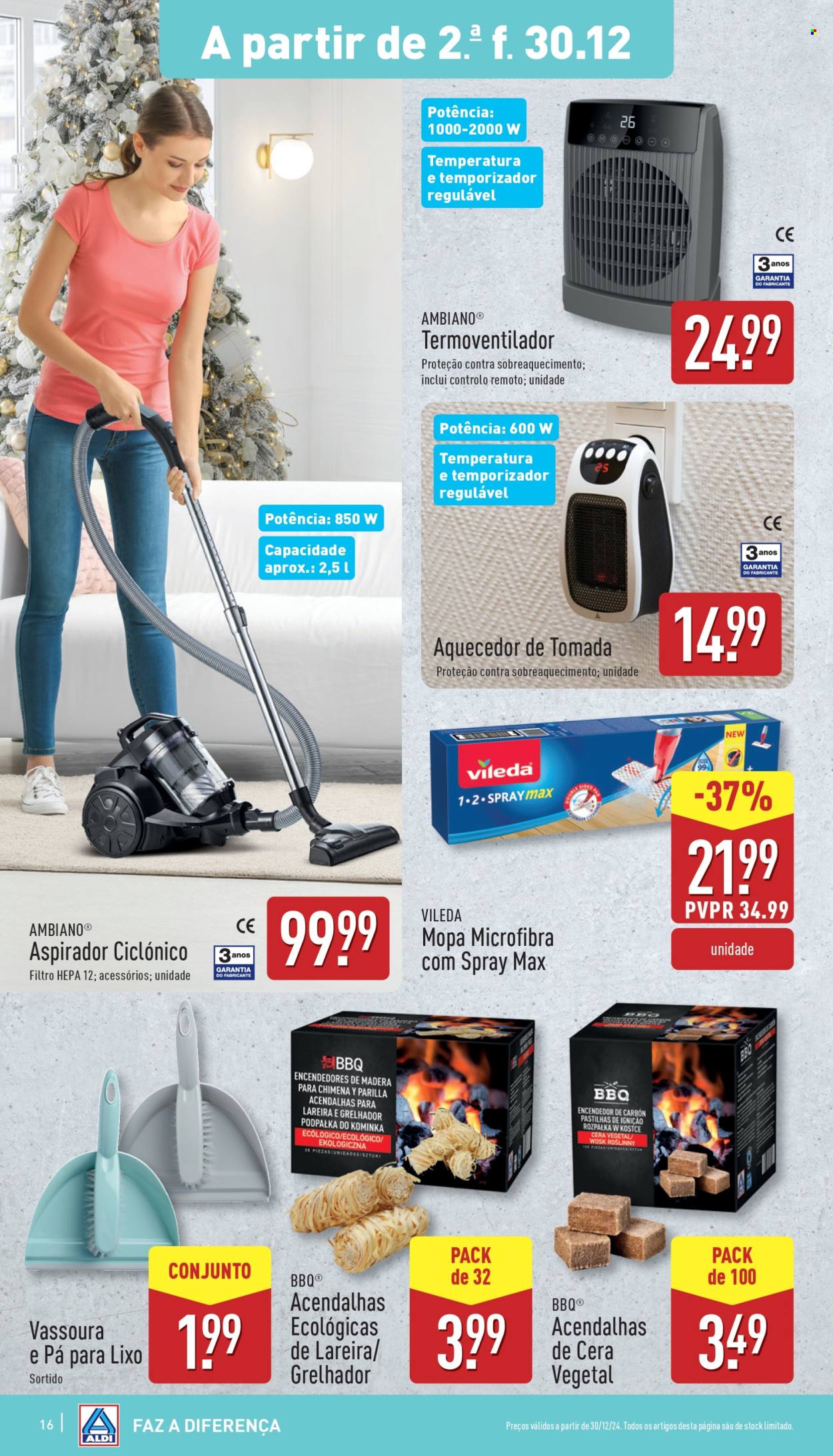 Folheto Aldi - 30.12.2024 - 7.1.2025. Página 16