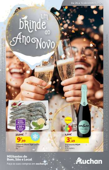 Folheto Auchan - 26.12.2024 - 31.12.2024.