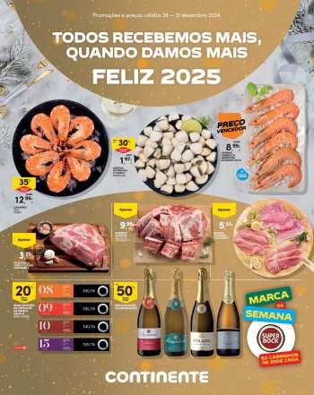 Folheto Continente Modelo - 26.12.2024 - 31.12.2024.
