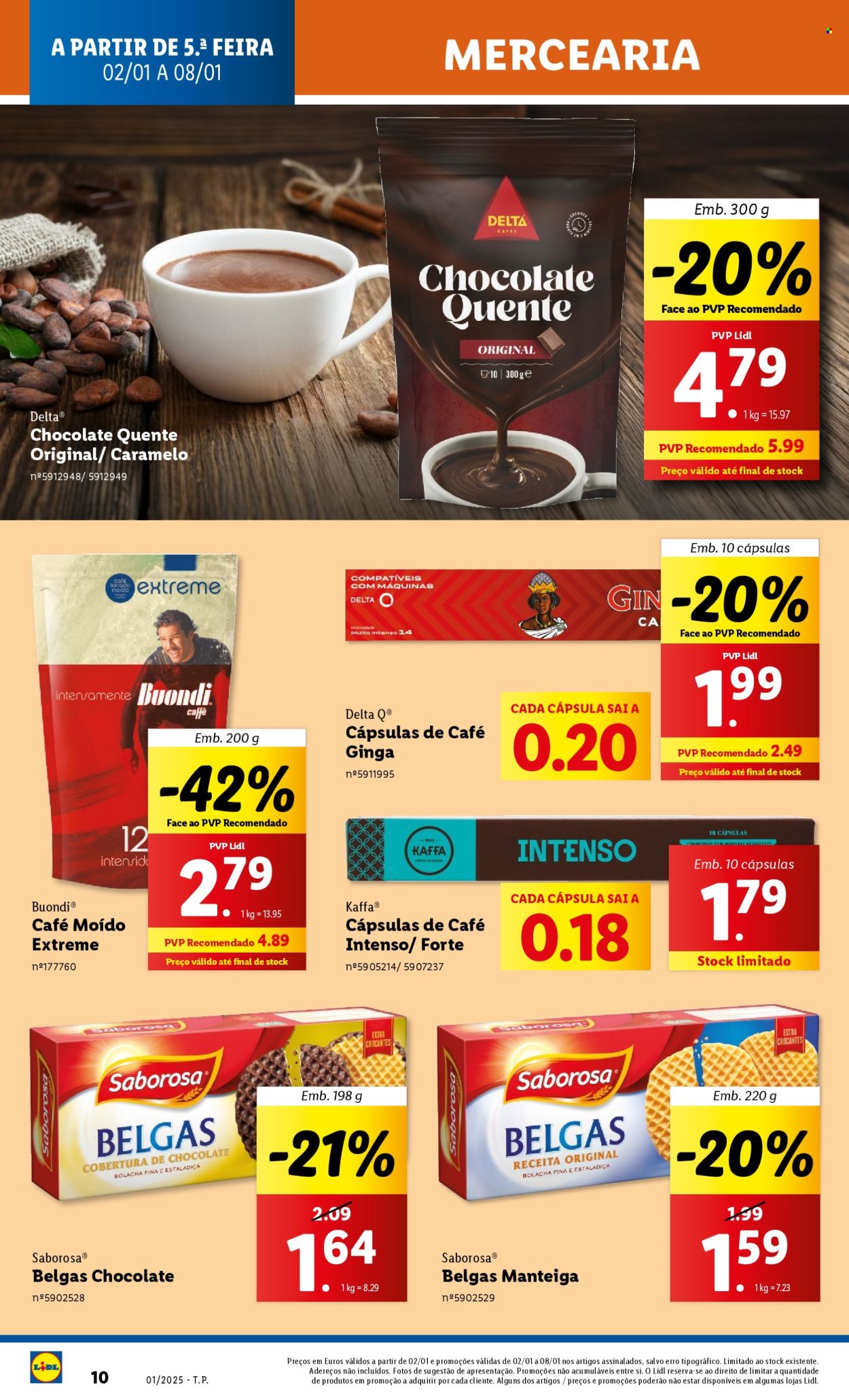 Folheto Lidl - 2.1.2025 - 8.1.2025. Página 10