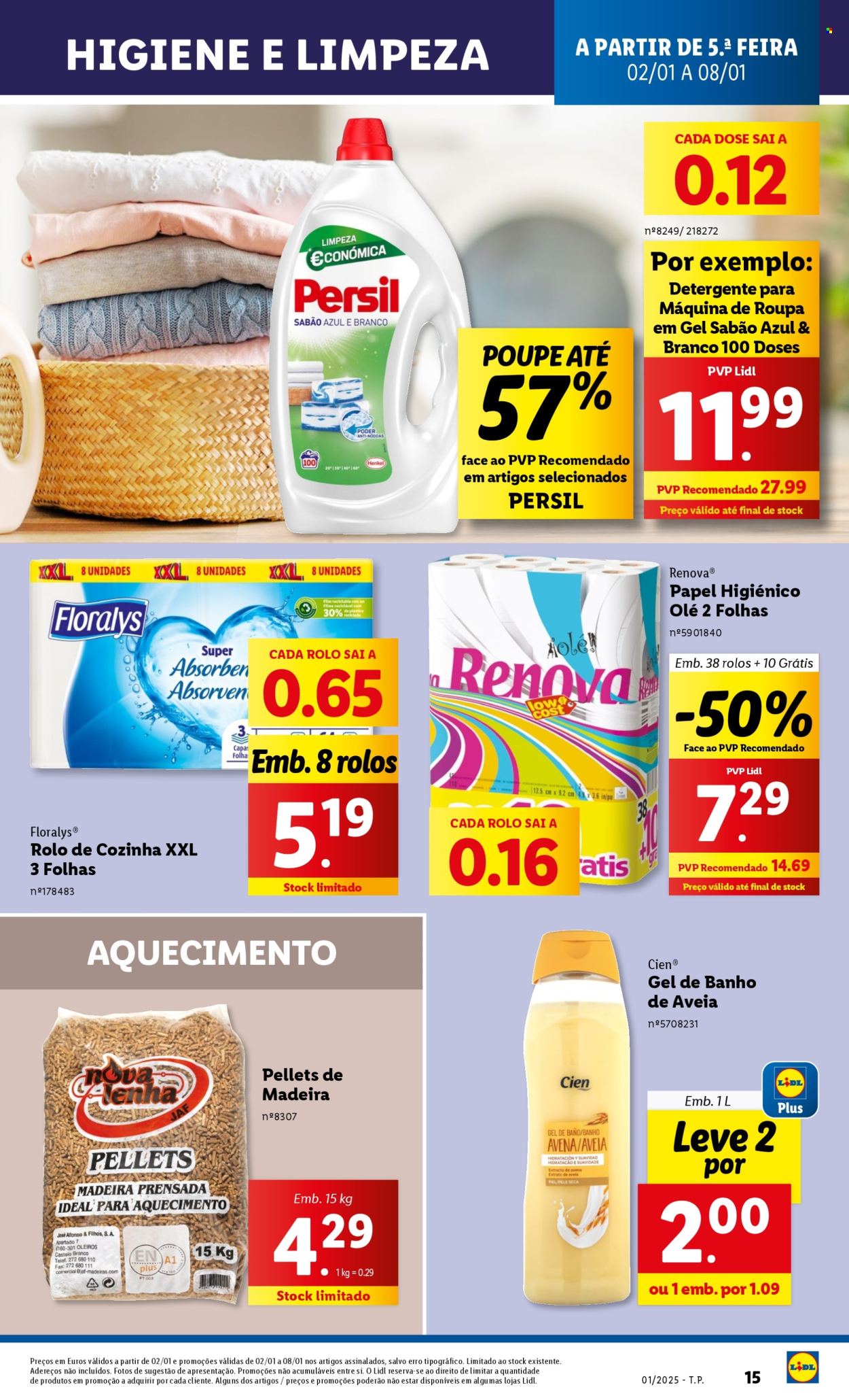 Folheto Lidl - 2.1.2025 - 8.1.2025. Página 15