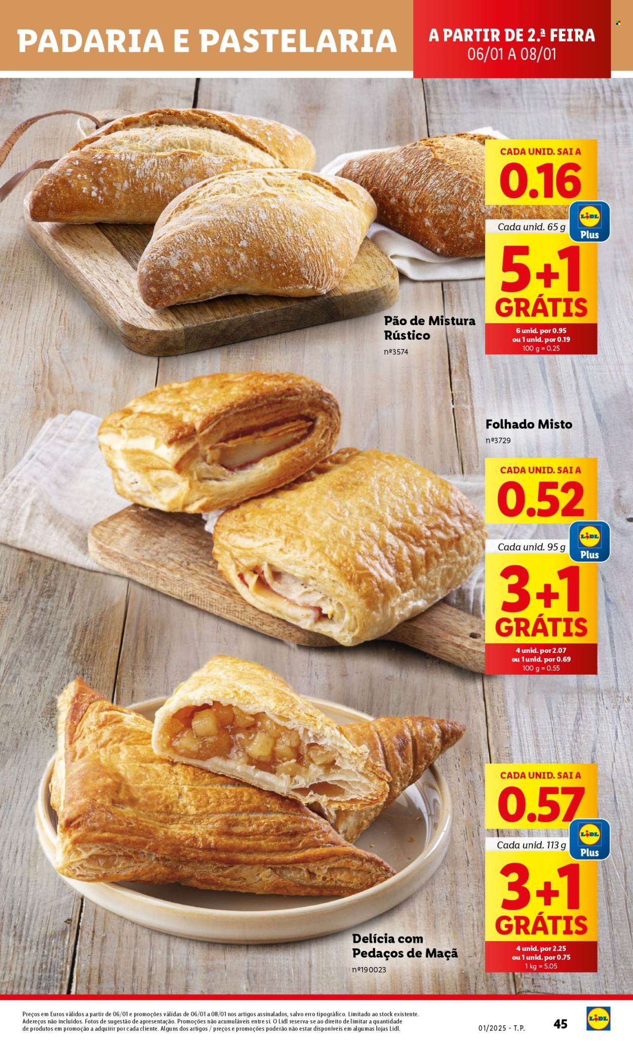 Folheto Lidl - 2.1.2025 - 8.1.2025. Página 45