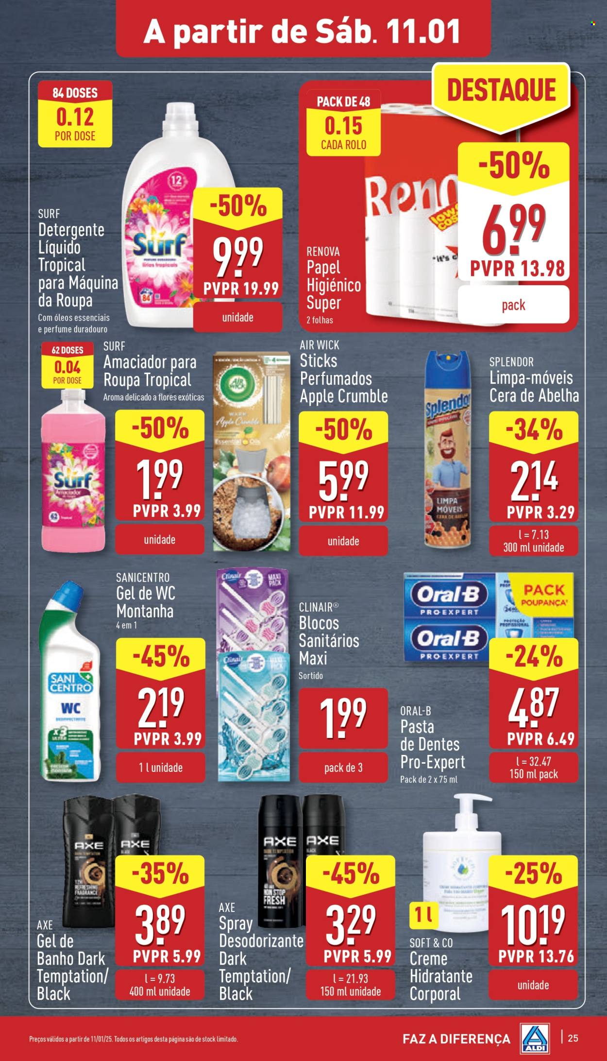 Folheto Aldi - 8.1.2025 - 14.1.2025. Página 25