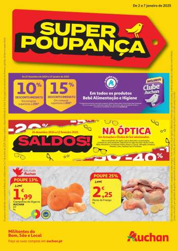 Folheto Auchan - 2.1.2025 - 7.1.2025.