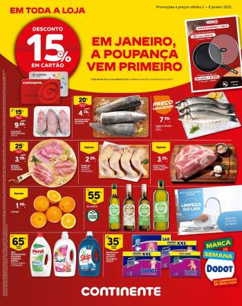 Folheto Continente Modelo - 2.1.2025 - 6.1.2025.