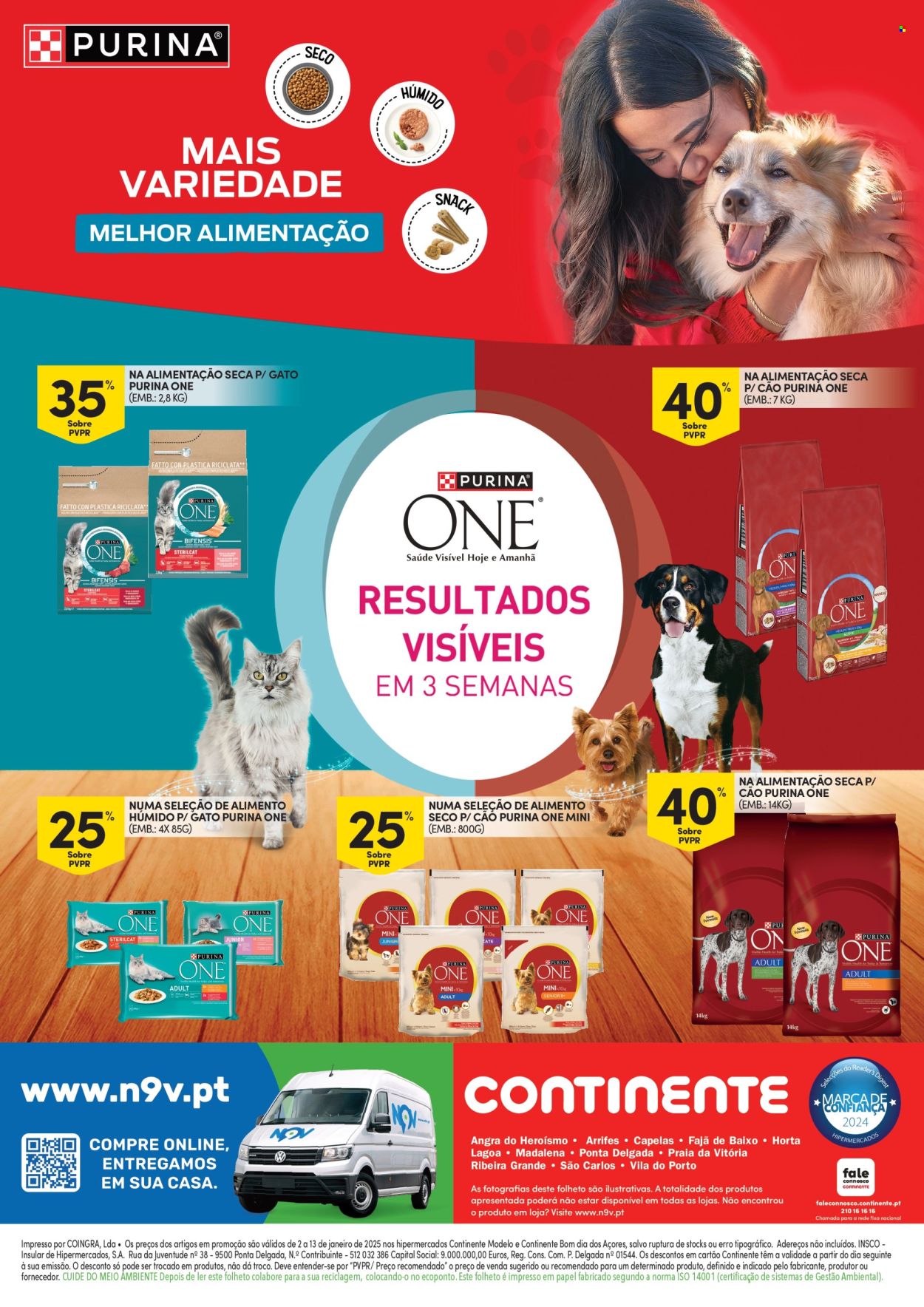 Folheto Continente Modelo - 2.1.2025 - 13.1.2025. Página 8