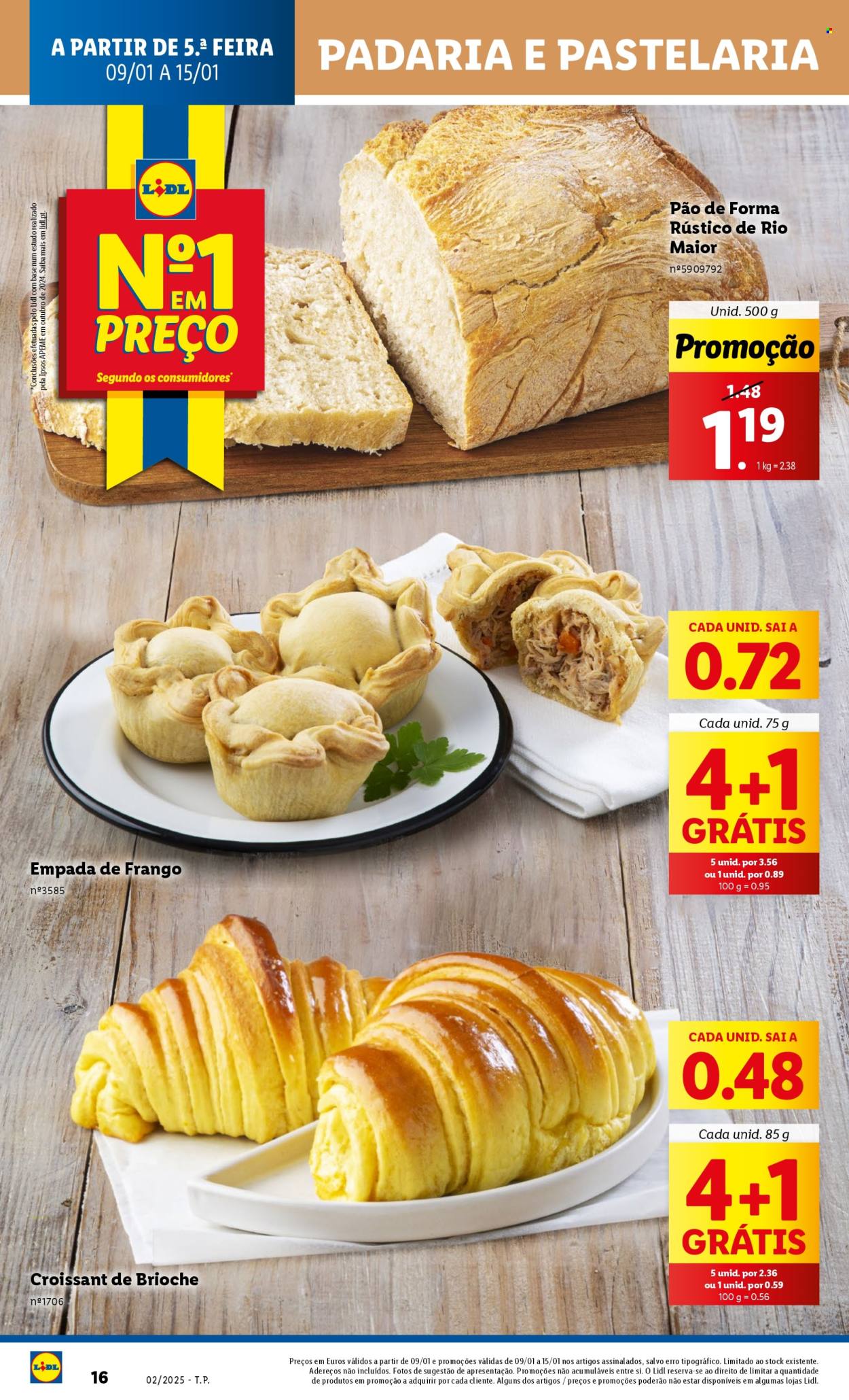 Folheto Lidl - 9.1.2025 - 15.1.2025. Página 16