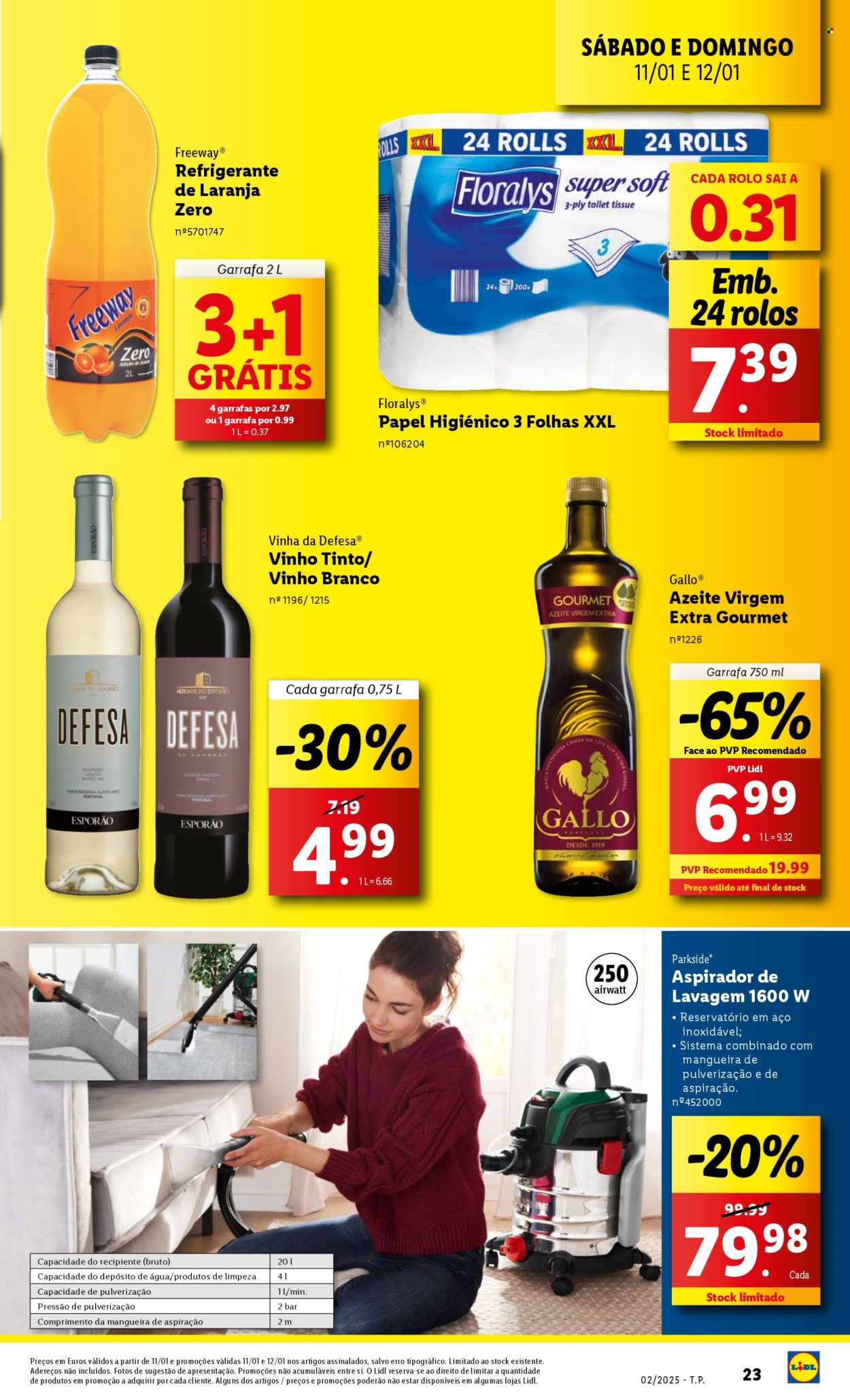 Folheto Lidl - 9.1.2025 - 15.1.2025. Página 23
