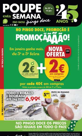 Folheto Pingo Doce - 7.1.2025 - 13.1.2025.
