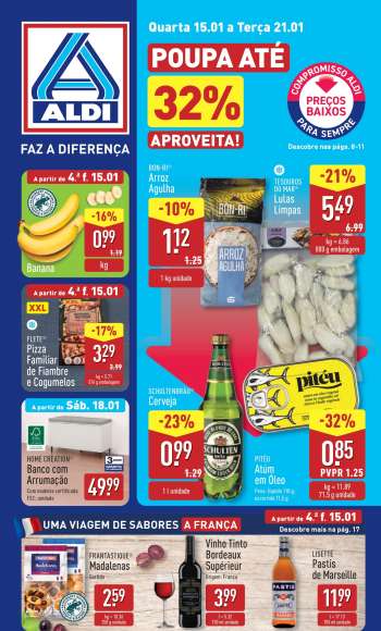 Folheto Aldi - 15.1.2025 - 21.1.2025.