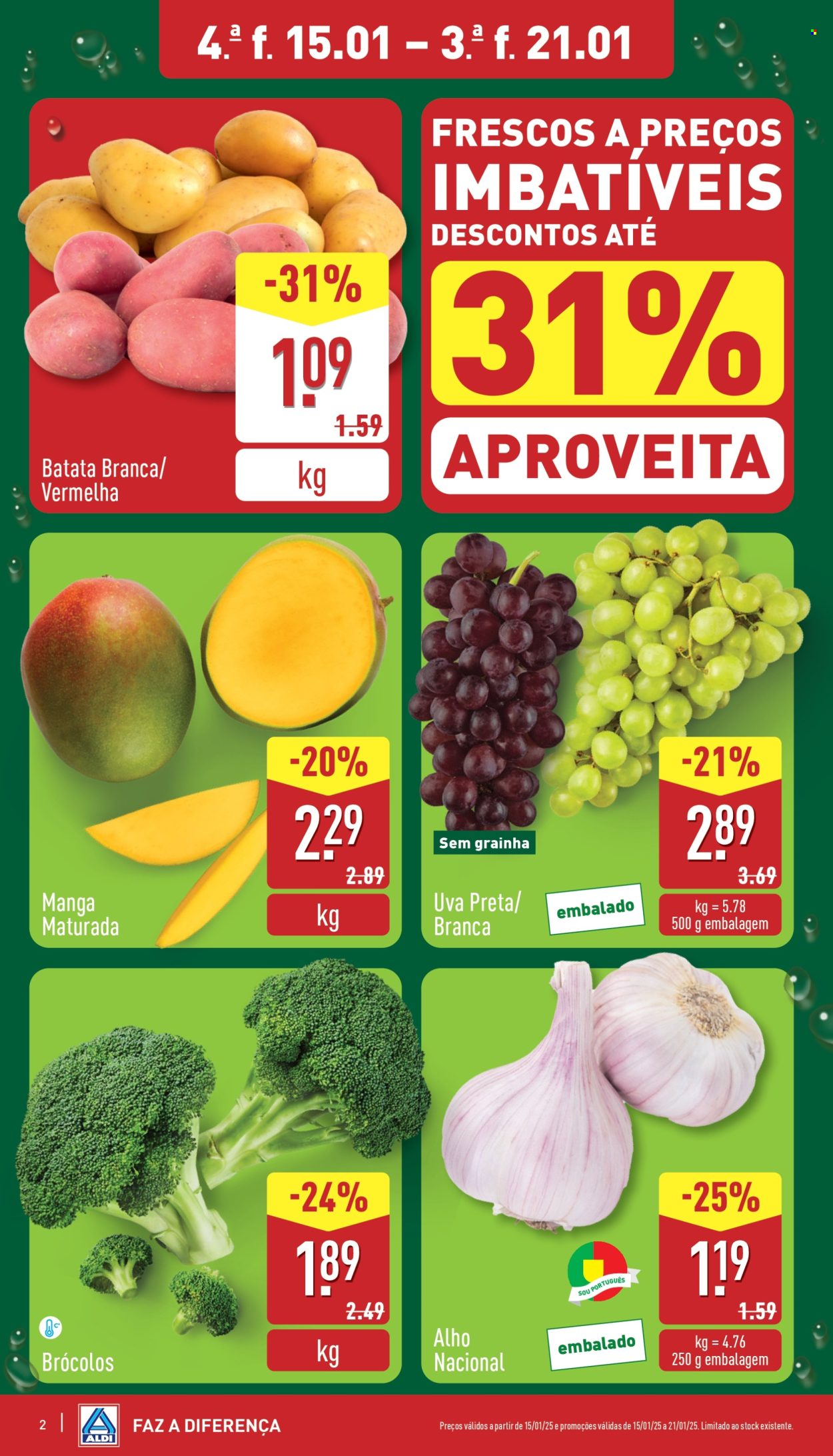 Folheto Aldi - 15.1.2025 - 21.1.2025. Página 2