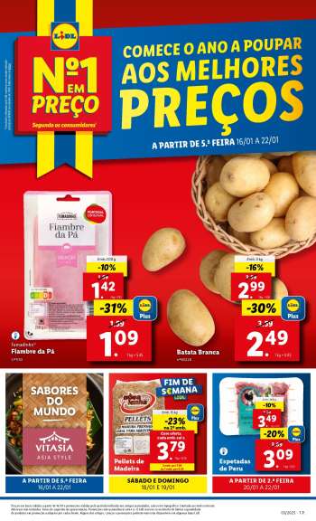 Folheto Lidl - 16.1.2025 - 22.1.2025.