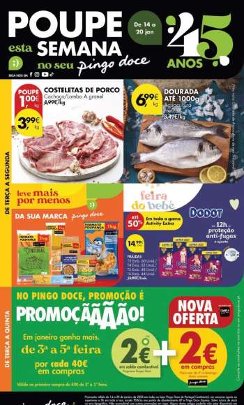 Folheto Pingo Doce - 14.1.2025 - 20.1.2025.
