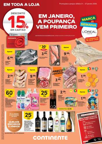 Folheto Continente Bom Dia - 21.1.2025 - 27.1.2025.