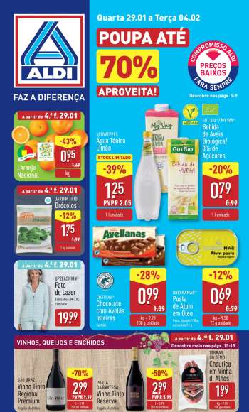 Folheto Aldi - 29.1.2025 - 4.2.2025.