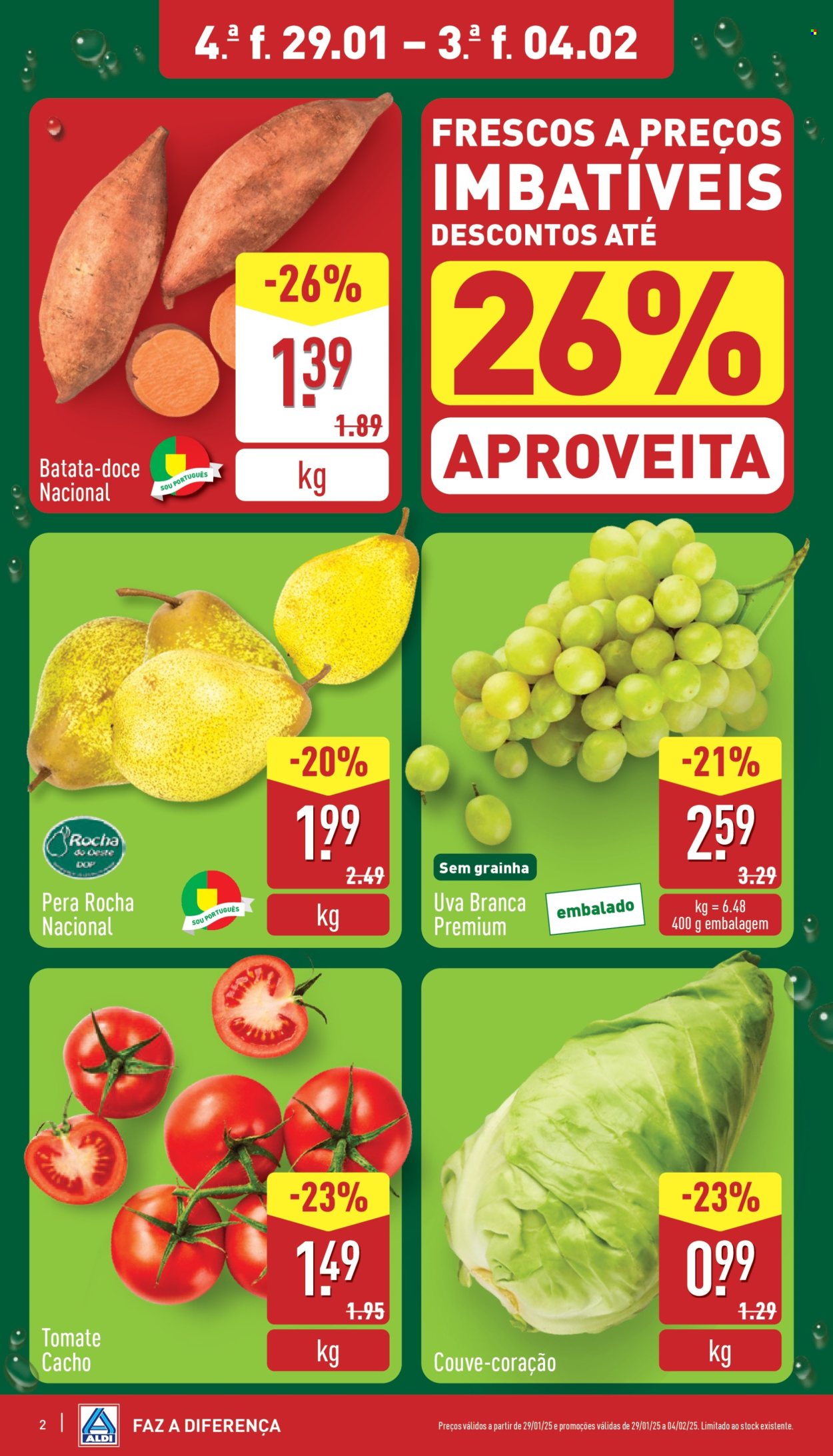 Folheto Aldi - 29.1.2025 - 4.2.2025. Página 2