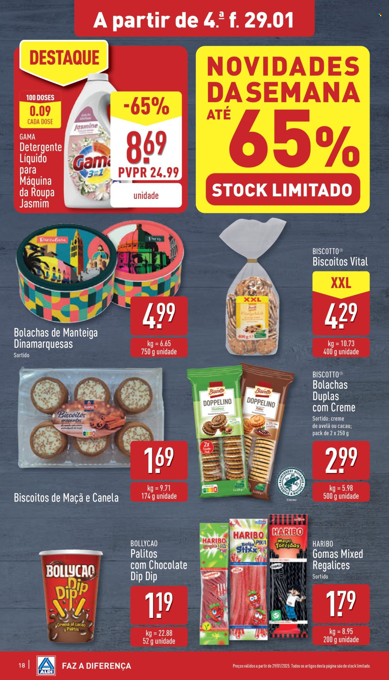 Folheto Aldi - 29.1.2025 - 4.2.2025. Página 18