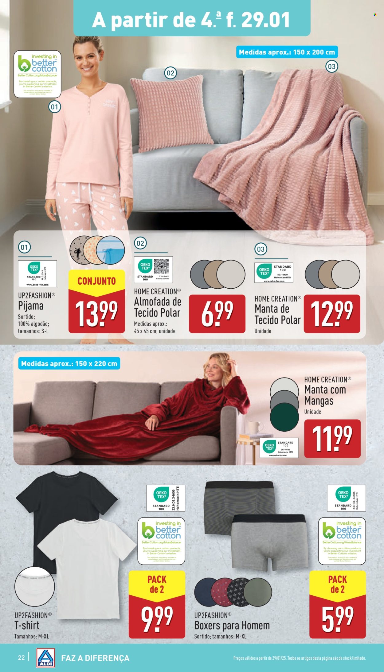 Folheto Aldi - 29.1.2025 - 4.2.2025. Página 22