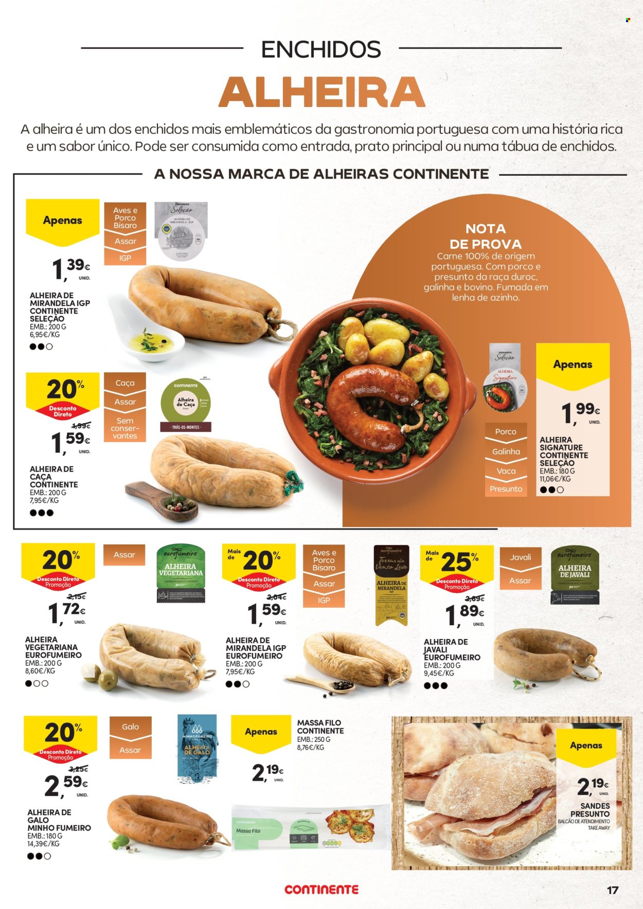 Folheto Continente Modelo - 21.1.2025 - 10.2.2025. Página 17