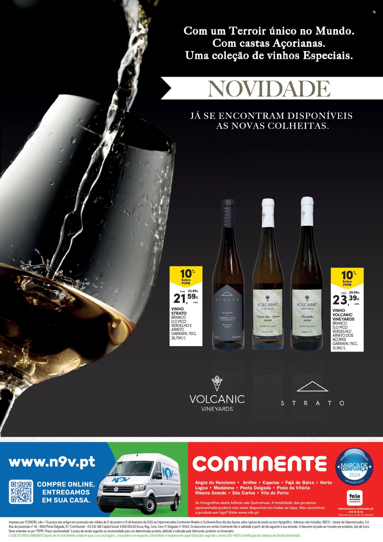 Folheto Continente Modelo - 21.1.2025 - 10.2.2025. Página 52