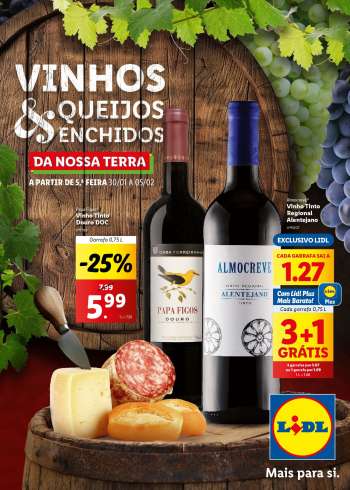 Folheto Lidl.