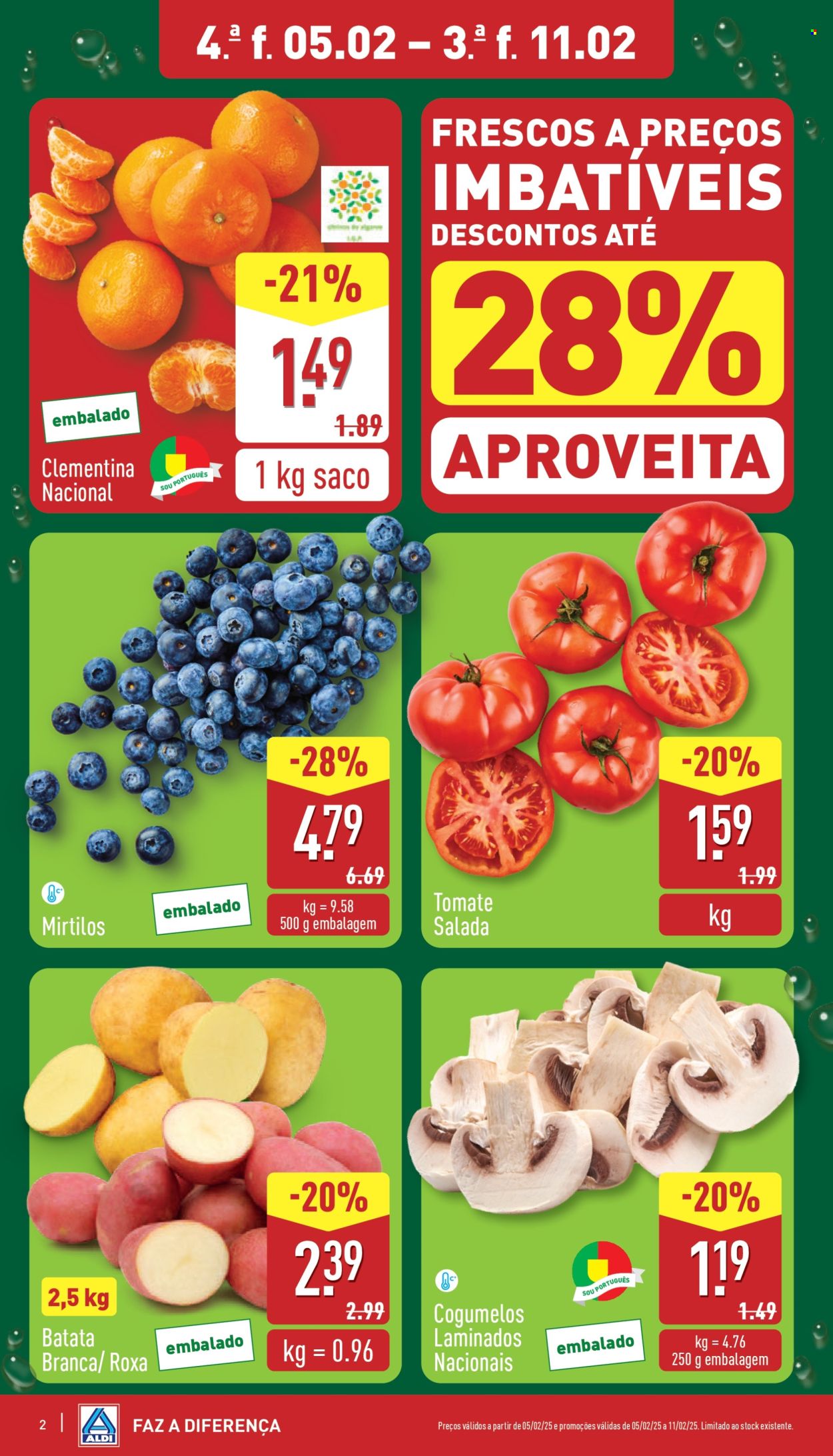 Folheto Aldi - 5.2.2025 - 11.2.2025. Página 2