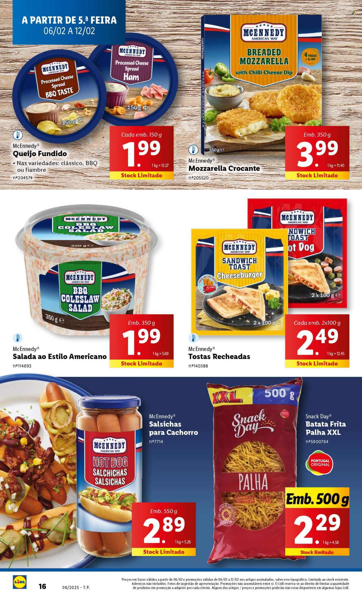 Folheto Lidl - 6.2.2025 - 12.2.2025. Página 16