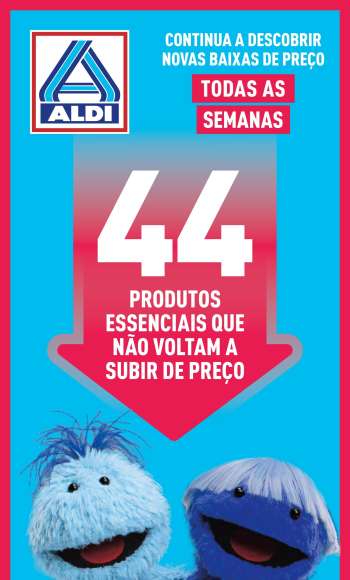 Folheto Aldi.