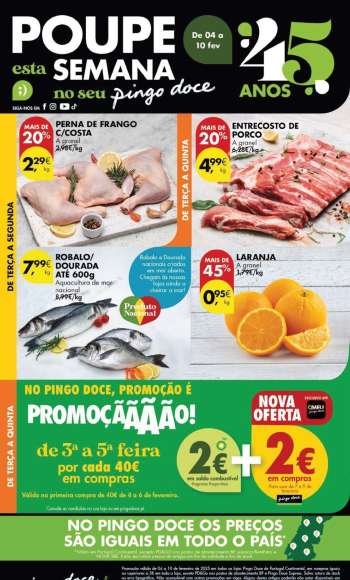 Folheto Pingo Doce - 4.2.2025 - 10.2.2025.