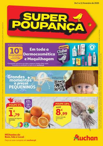 Folheto Auchan - 5.2.2025 - 11.2.2025.