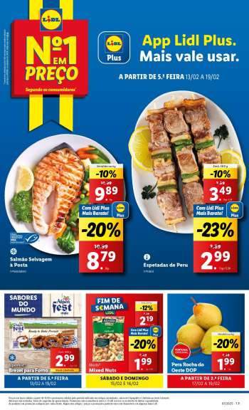 Folheto Lidl - 13.2.2025 - 19.2.2025.
