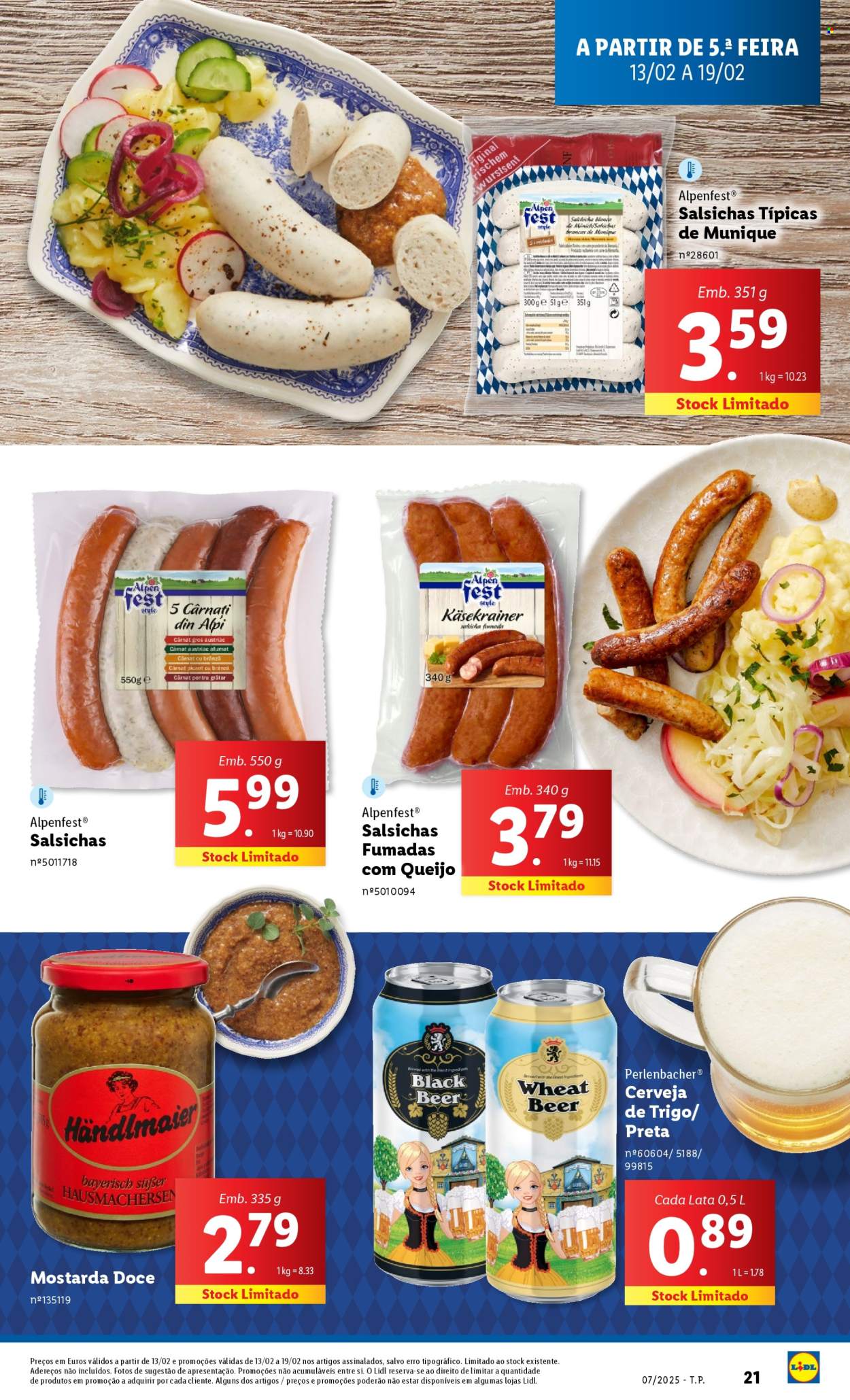 Folheto Lidl - 13.2.2025 - 19.2.2025. Página 21