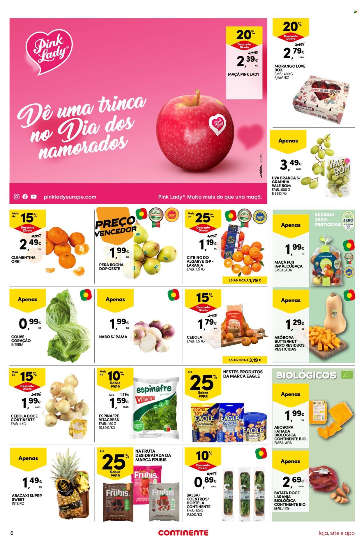 Folheto Continente Bom Dia - 11.2.2025 - 17.2.2025. Página 6