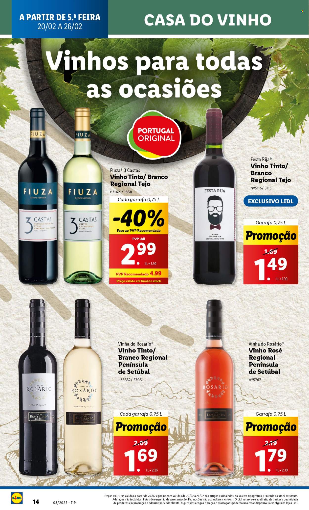 Folheto Lidl - 20.2.2025 - 26.2.2025. Página 14