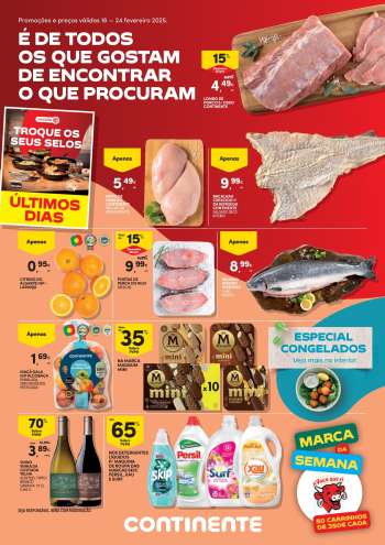 Folheto Continente Bom Dia - 18.2.2025 - 24.2.2025.