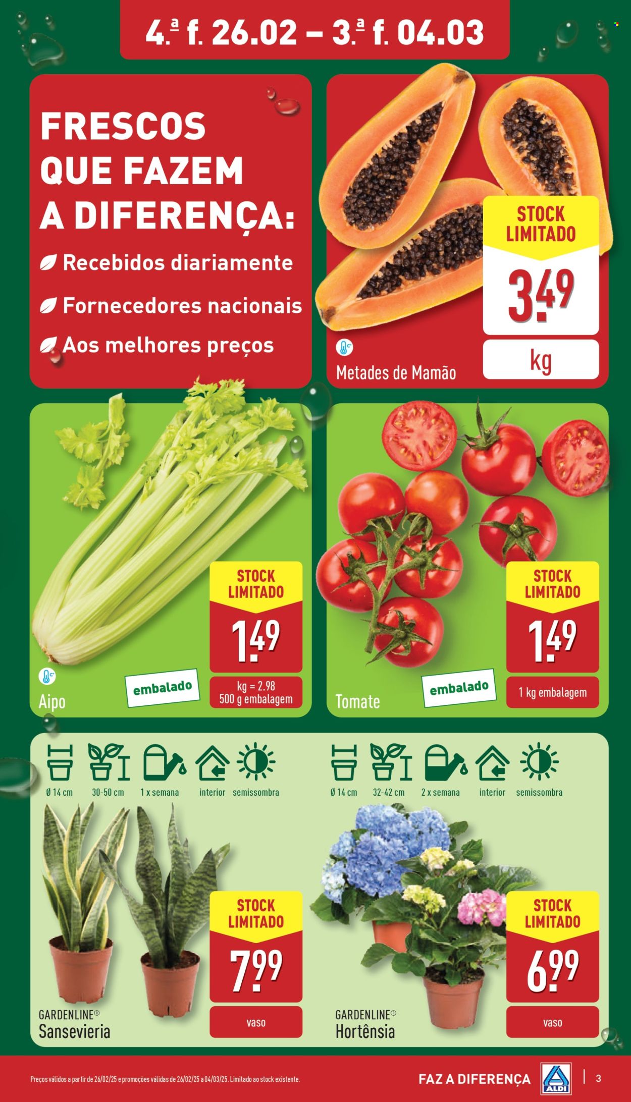 Folheto Aldi - 26.2.2025 - 4.3.2025. Página 3