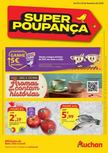 Folheto Auchan - 19.2.2025 - 25.2.2025.